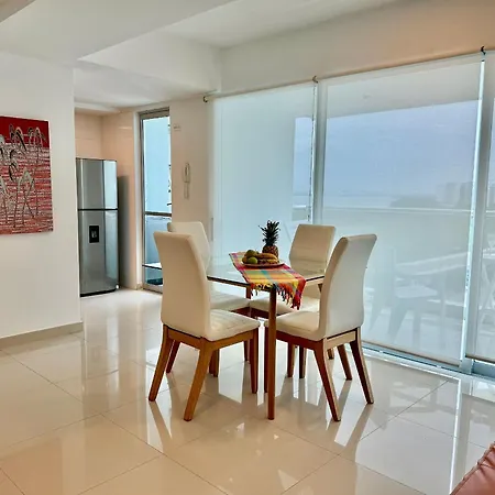 Apartamento 1 Morros. Vista Mar Y Salida Playa Cartagena