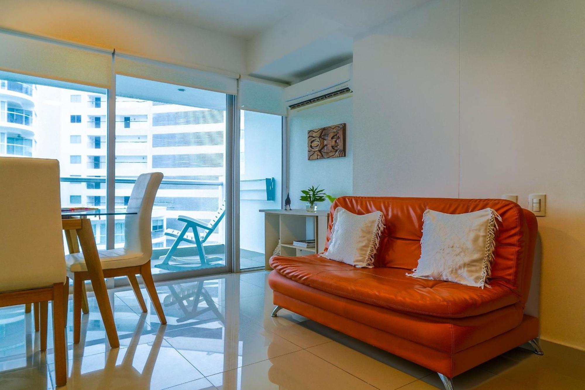 Apartamento 1 Morros. Vista Mar Y Salida Playa Cartagena
