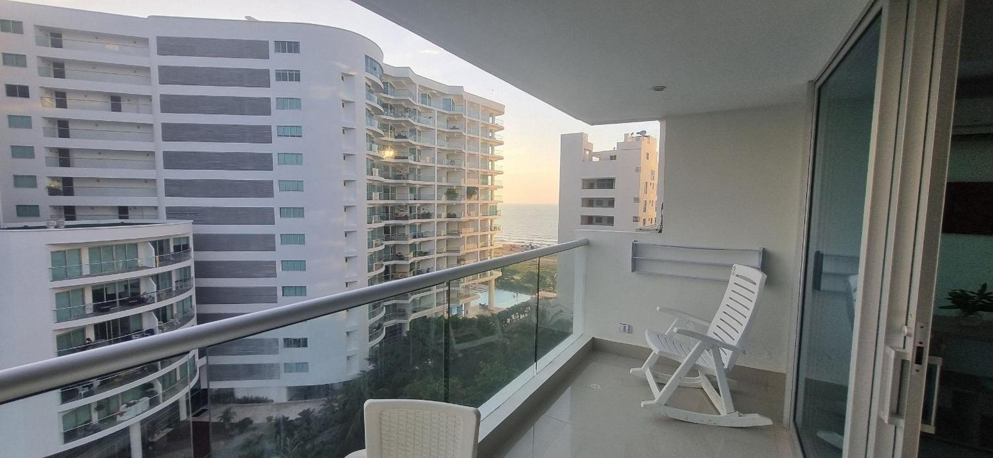 Apartamento 1 Morros. Vista Mar Y Salida Playa Cartagena