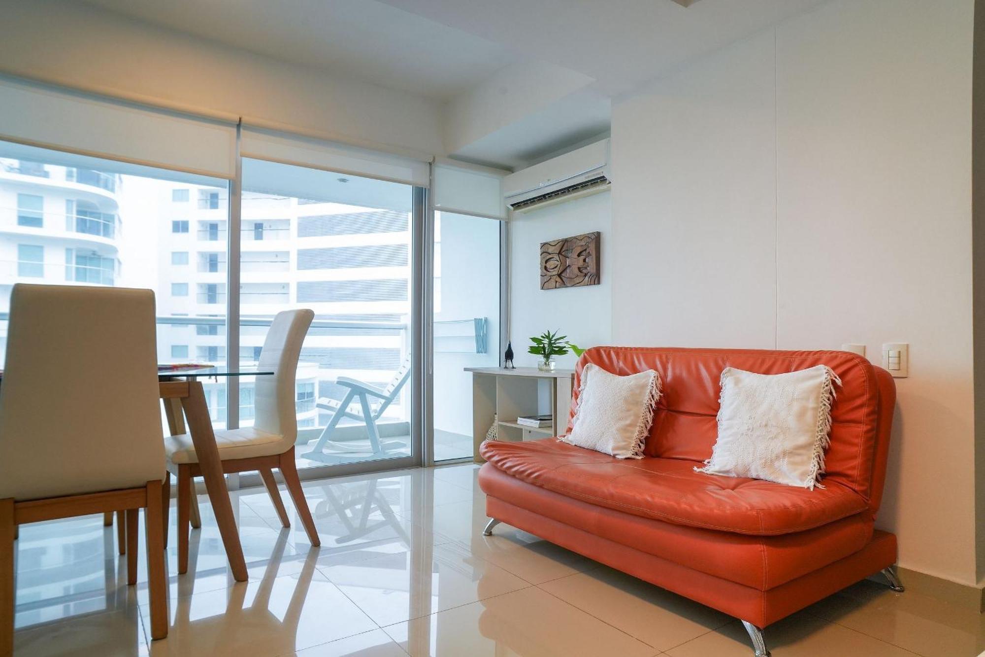 1 Morros. Vista Mar Y Salida Playa Apartamento Cartagena