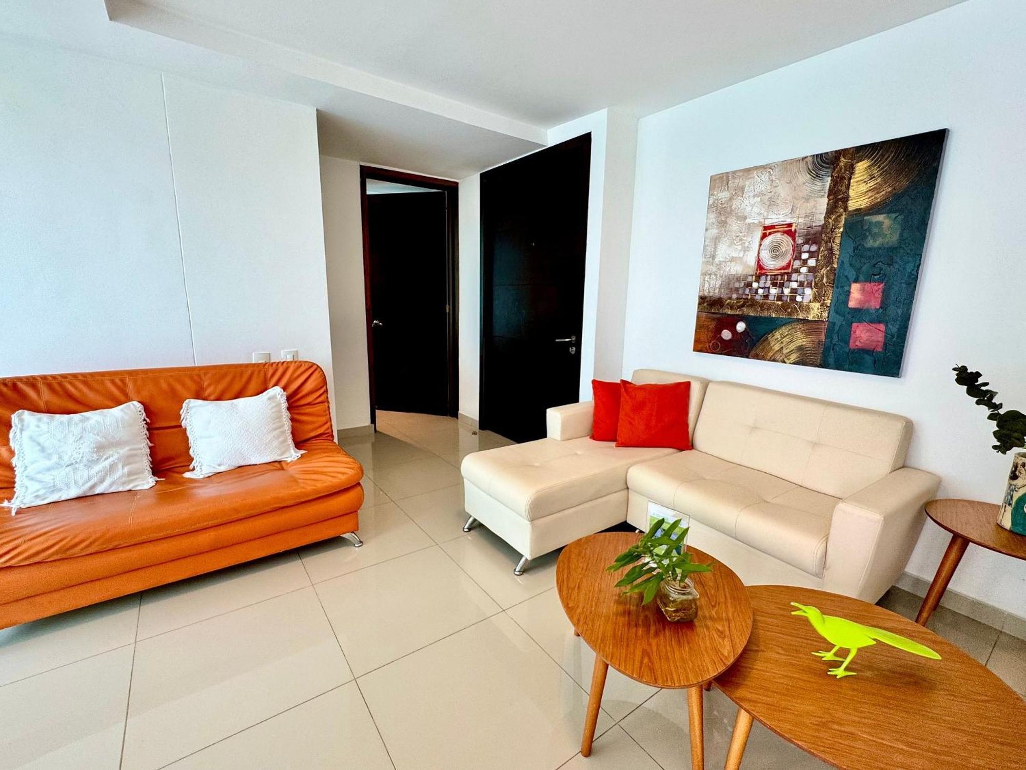 1 Morros. Vista Mar Y Salida Playa Apartamento Cartagena